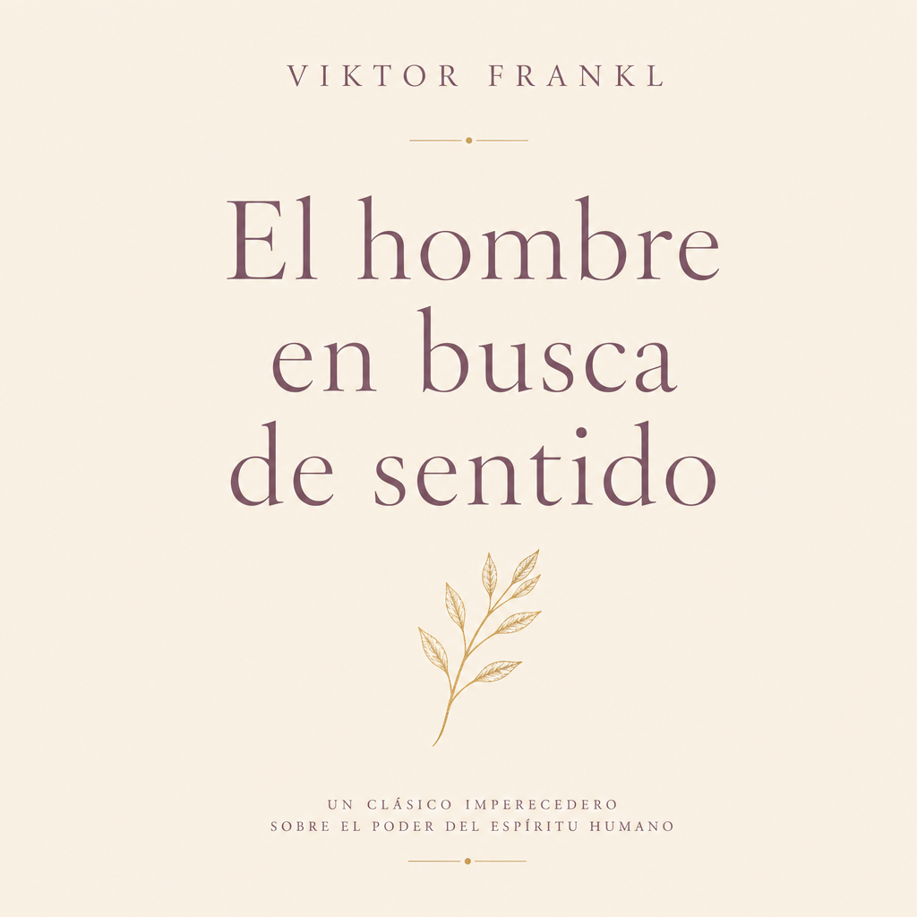 Portada de El hombre en busca de sentido — Viktor Frankl
